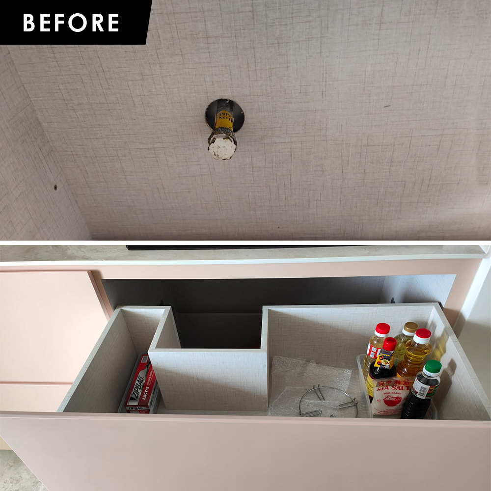 Gas Hose Installation- Gas Service - Before