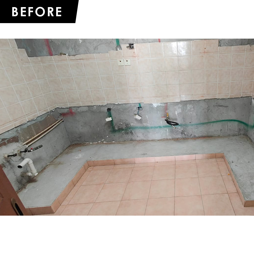 Gas Hose Relocation Condo- Gas Service - Before n After