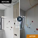 gas pipe replacement - HDB - Gas Service - Before n After