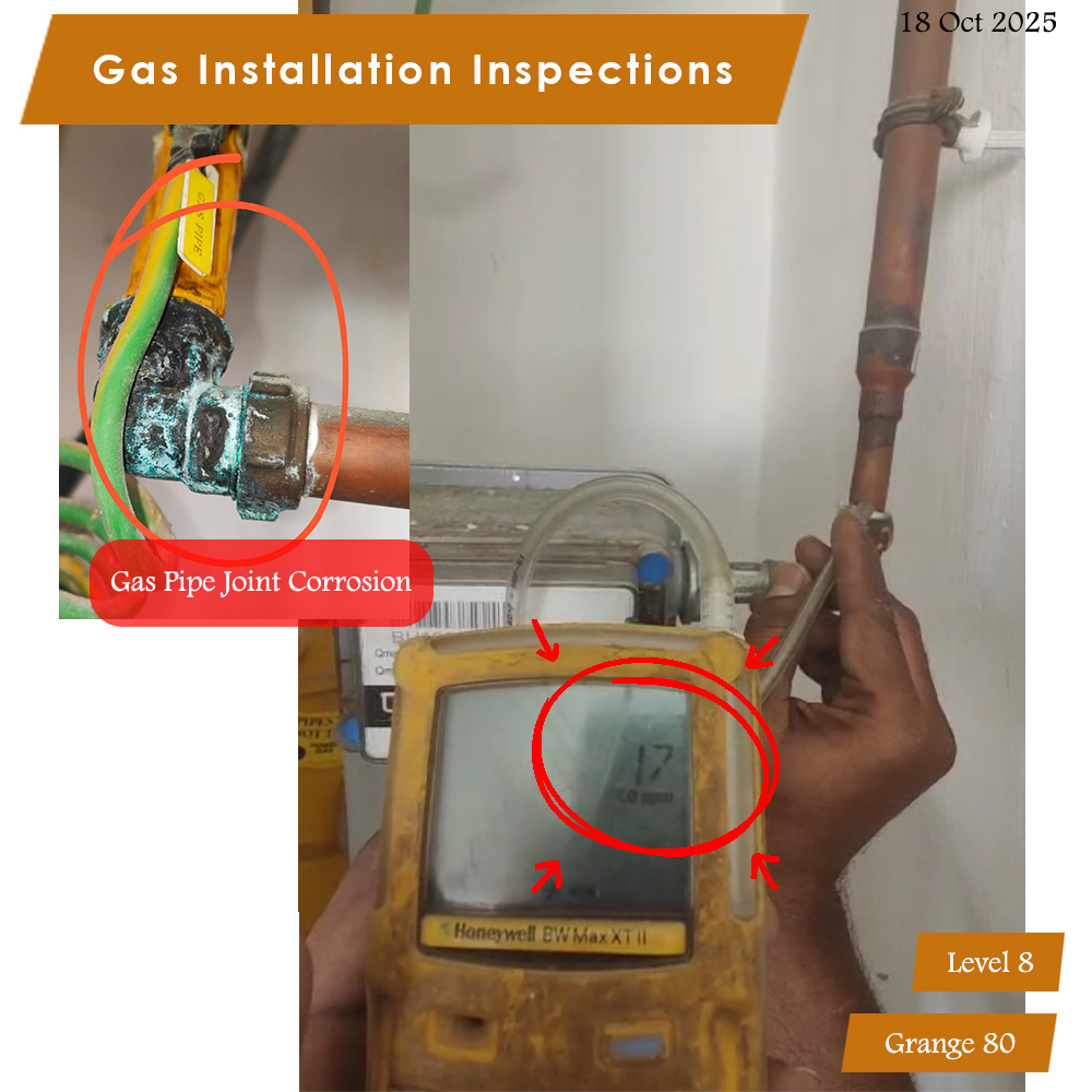 Grange 80 - Gas Installation Inspection - Inspection Finding lv8