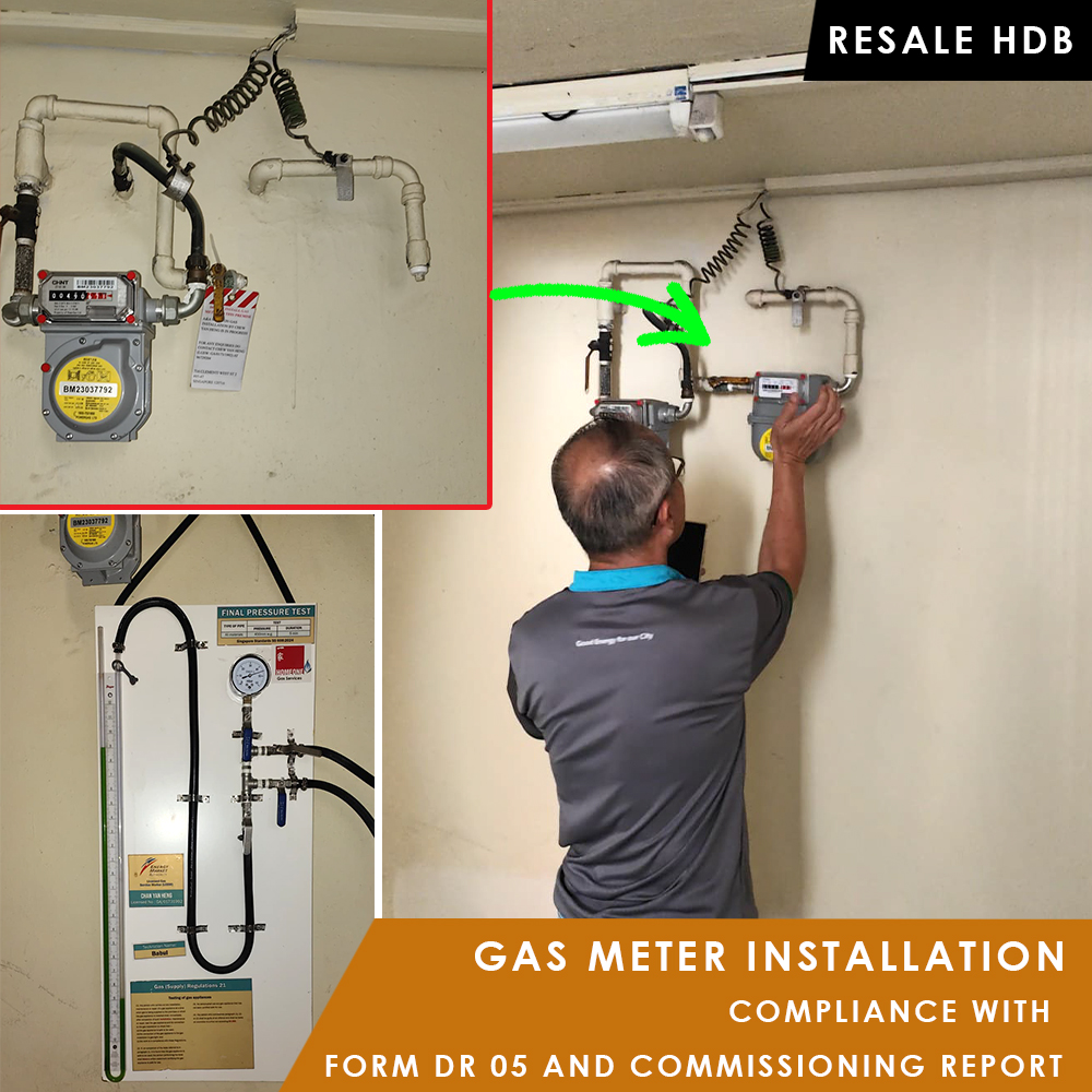 Resale HDB Gas Work